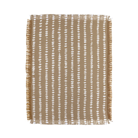 Alisa Galitsyna Simple Hand Drawn Pattern X Throw Blanket