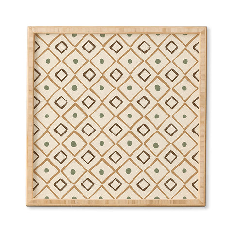 Alisa Galitsyna Simple Hand Drawn Pattern XIII Framed Wall Art