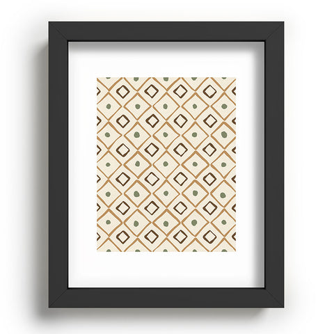 Alisa Galitsyna Simple Hand Drawn Pattern XIII Recessed Framing Rectangle