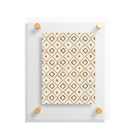 Alisa Galitsyna Simple Hand Drawn Pattern XIII Floating Acrylic Print