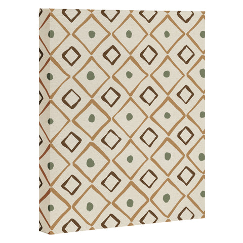 Alisa Galitsyna Simple Hand Drawn Pattern XIII Art Canvas