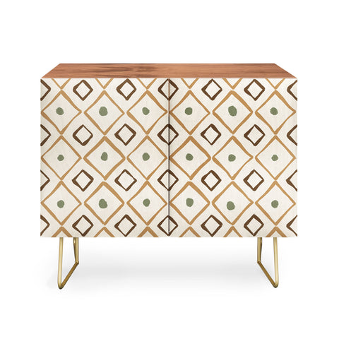 Alisa Galitsyna Simple Hand Drawn Pattern XIII Credenza