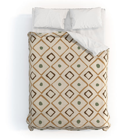 Alisa Galitsyna Simple Hand Drawn Pattern XIII Duvet Cover