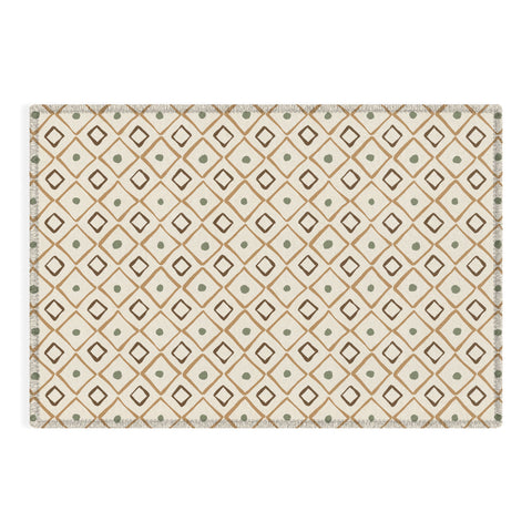 Alisa Galitsyna Simple Hand Drawn Pattern XIII Outdoor Rug