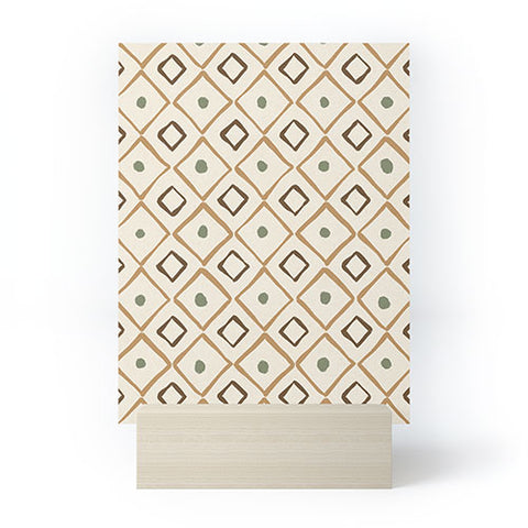 Alisa Galitsyna Simple Hand Drawn Pattern XIII Mini Art Print