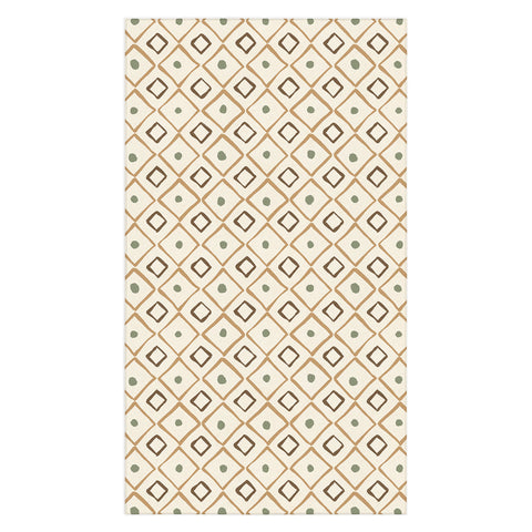 Alisa Galitsyna Simple Hand Drawn Pattern XIII Tablecloth