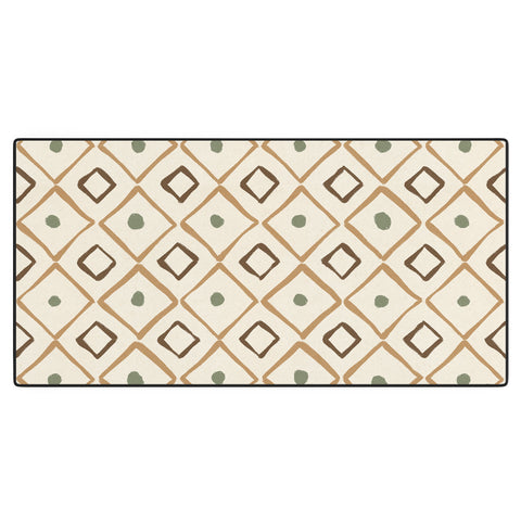 Alisa Galitsyna Simple Hand Drawn Pattern XIII Desk Mat