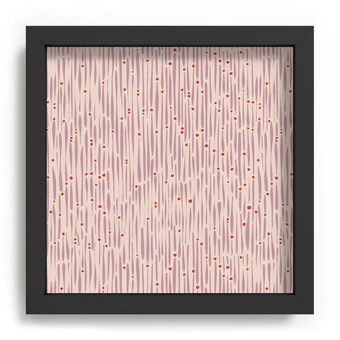 Alisa Galitsyna Simple Hand Drawn Pattern XIV Recessed Framing Square