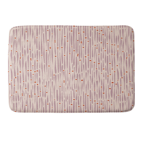 Alisa Galitsyna Simple Hand Drawn Pattern XIV Memory Foam Bath Mat