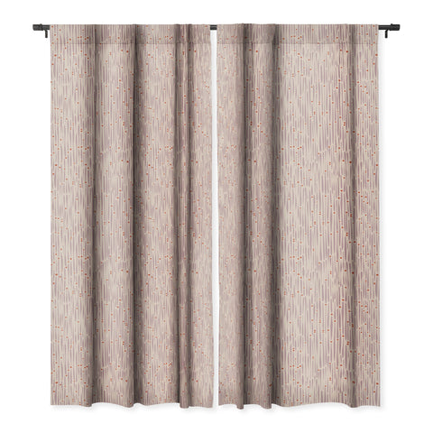 Alisa Galitsyna Simple Hand Drawn Pattern XIV Blackout Window Curtain