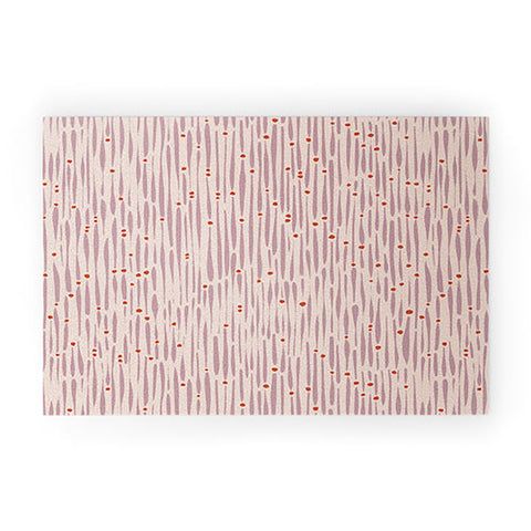 Alisa Galitsyna Simple Hand Drawn Pattern XIV Welcome Mat