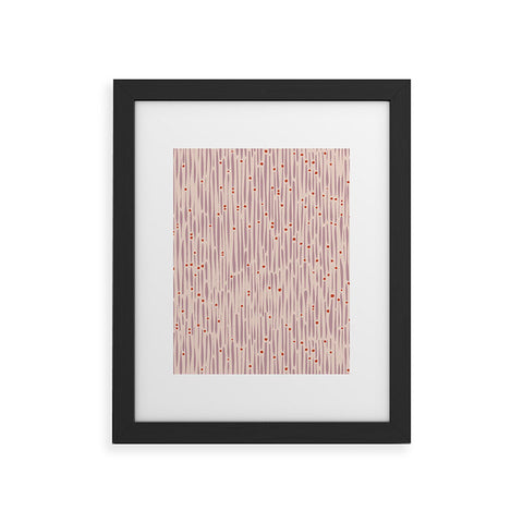 Alisa Galitsyna Simple Hand Drawn Pattern XIV Framed Art Print
