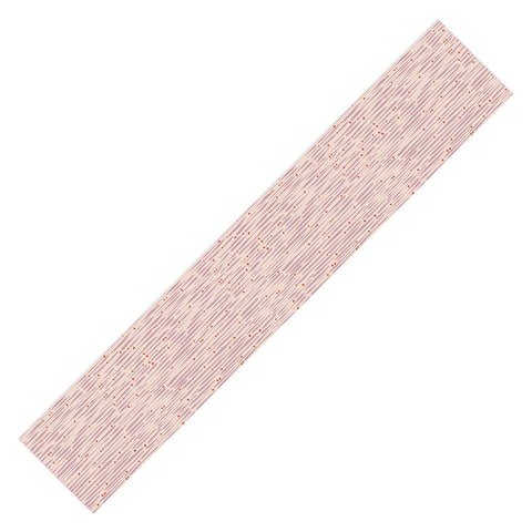 Alisa Galitsyna Simple Hand Drawn Pattern XIV Table Runner