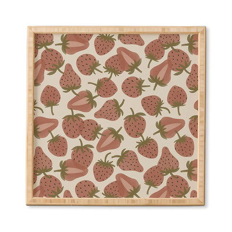 Alisa Galitsyna Strawberry Harvest Framed Wall Art