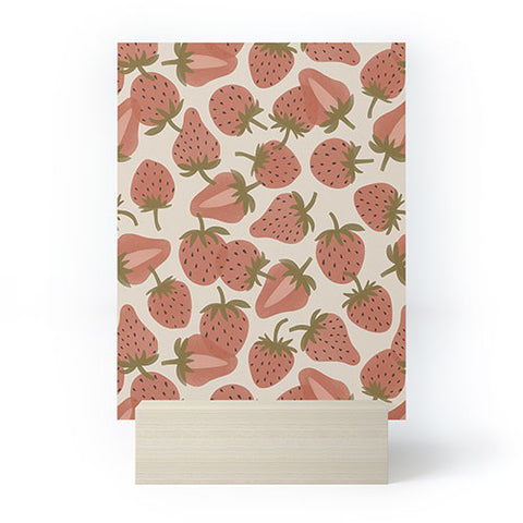 Alisa Galitsyna Strawberry Harvest Mini Art Print