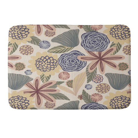 Alisa Galitsyna Summer Garden 1 Memory Foam Bath Mat