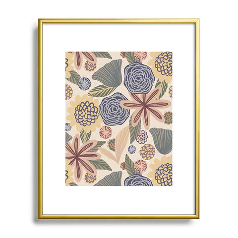 Alisa Galitsyna Summer Garden 1 Metal Framed Art Print