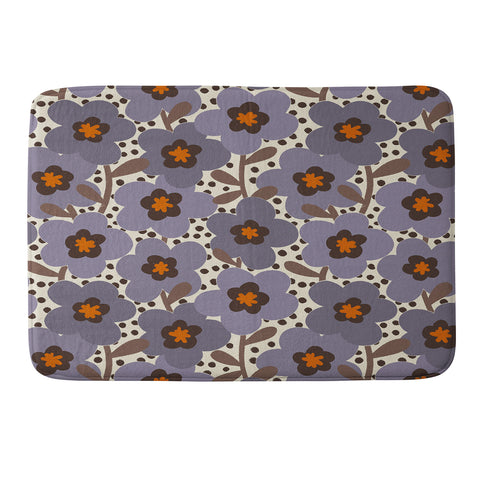 Alisa Galitsyna Summer Garden 7 Memory Foam Bath Mat