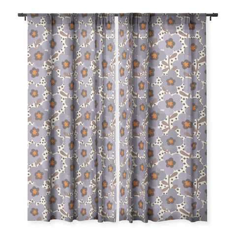 Alisa Galitsyna Summer Garden 7 Sheer Window Curtain