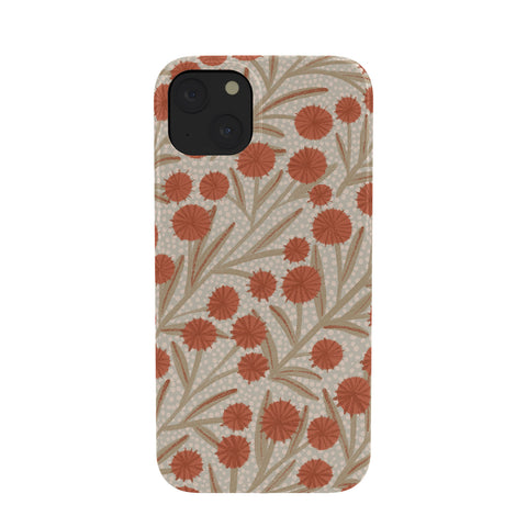 Alisa Galitsyna Summer Garden Red and Beige Phone Case
