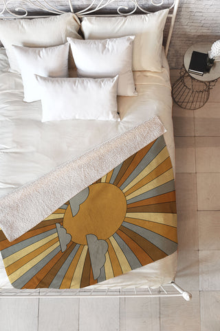 Alisa Galitsyna Sunshine 2 Fleece Throw Blanket