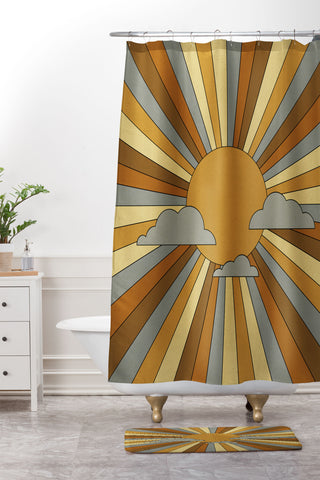 Alisa Galitsyna Sunshine 2 Shower Curtain And Mat