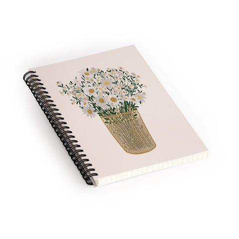 Alisa Galitsyna Sweet as a Daisy Spiral Notebook