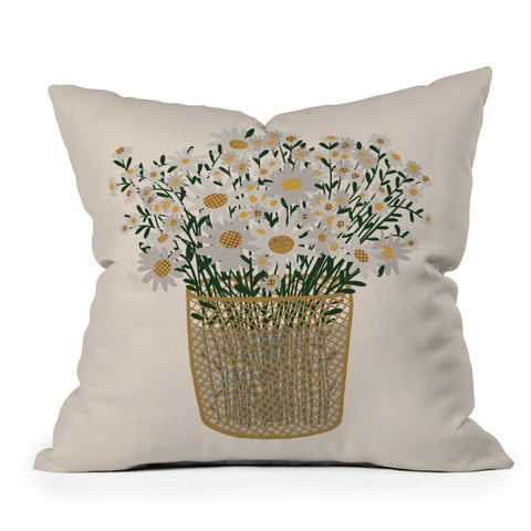 Alisa Galitsyna Sweet as a Daisy Throw Pillow