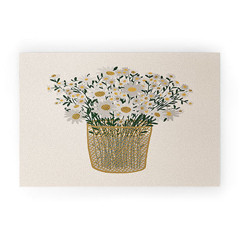 Alisa Galitsyna Sweet as a Daisy Welcome Mat