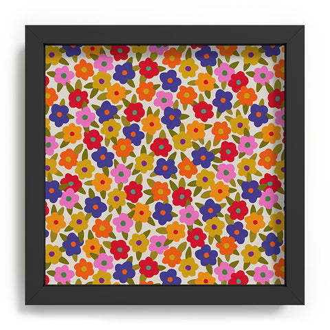 Alisa Galitsyna Tiny Flower Pattern Recessed Framing Square