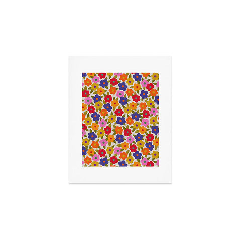 Alisa Galitsyna Tiny Flower Pattern Art Print