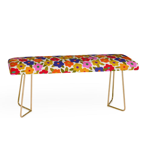Alisa Galitsyna Tiny Flower Pattern Bench