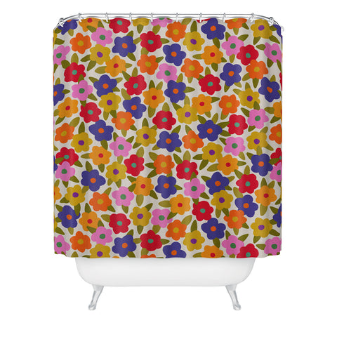 Alisa Galitsyna Tiny Flower Pattern Shower Curtain