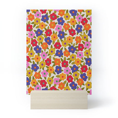 Alisa Galitsyna Tiny Flower Pattern Mini Art Print