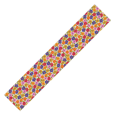 Alisa Galitsyna Tiny Flower Pattern Table Runner