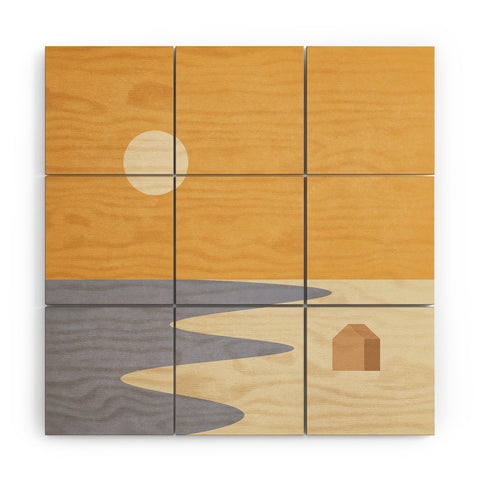 Alisa Galitsyna Tiny House 2 Wood Wall Mural