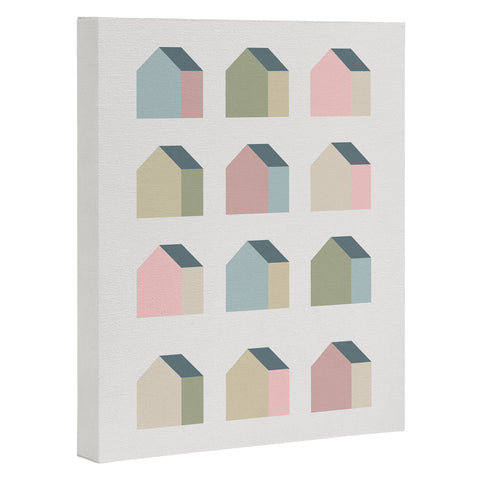 Alisa Galitsyna Tiny Houses Art Canvas