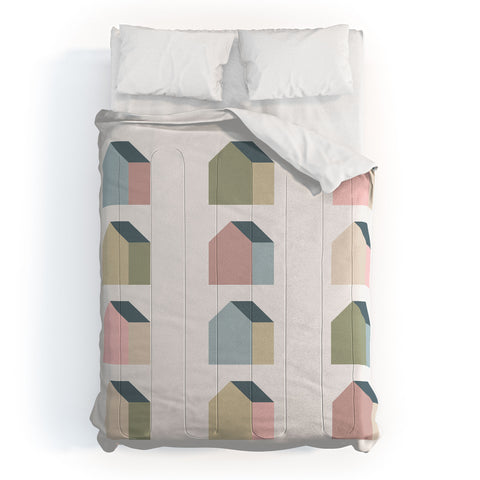 Alisa Galitsyna Tiny Houses Comforter