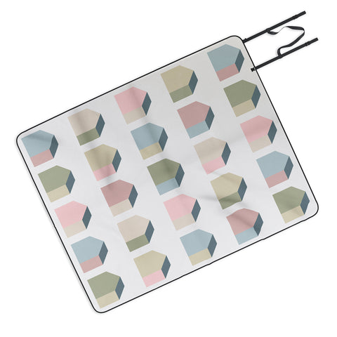 Alisa Galitsyna Tiny Houses Picnic Blanket