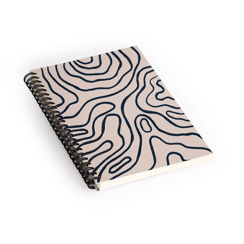 Alisa Galitsyna Topographic Map Spiral Notebook