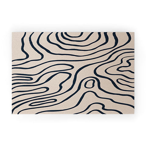 Alisa Galitsyna Topographic Map Welcome Mat
