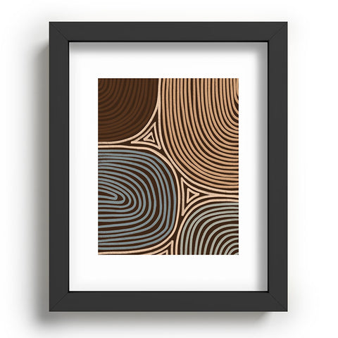 Alisa Galitsyna Tribal Pattern Recessed Framing Rectangle