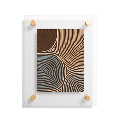 Alisa Galitsyna Tribal Pattern Floating Acrylic Print