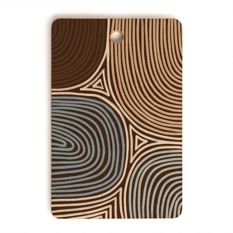 Alisa Galitsyna Tribal Pattern Cutting Board Rectangle