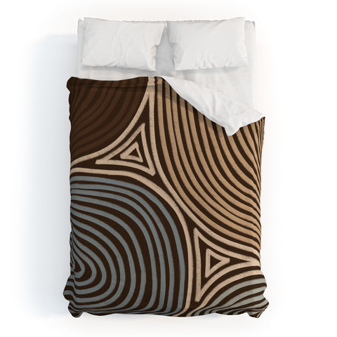 Alisa Galitsyna Tribal Pattern Duvet Cover