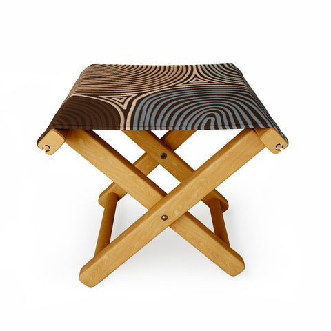 Alisa Galitsyna Tribal Pattern Folding Stool