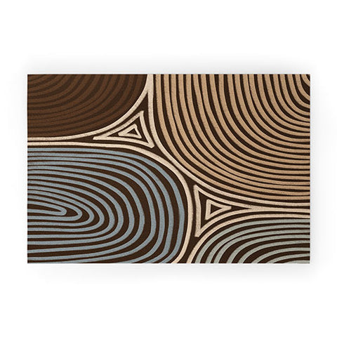 Alisa Galitsyna Tribal Pattern Welcome Mat