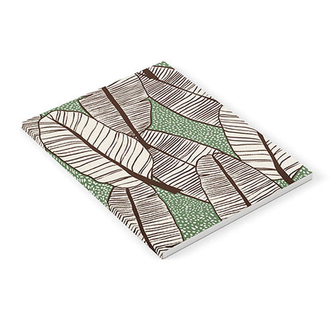 Alisa Galitsyna Tropical Banana Leaves Pattern Notebook