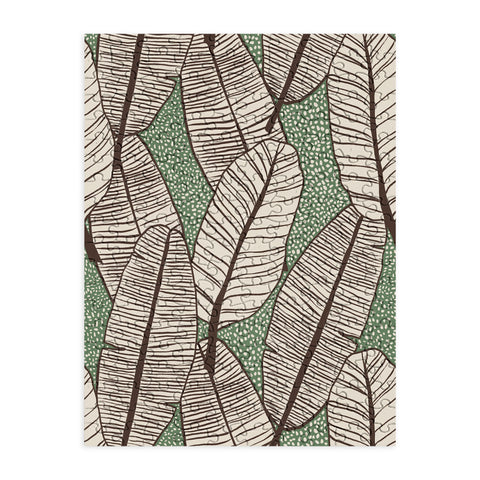 Alisa Galitsyna Tropical Banana Leaves Pattern Puzzle