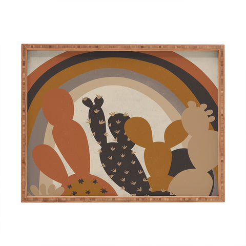 Alisa Galitsyna Under the Rainbow Rectangular Tray